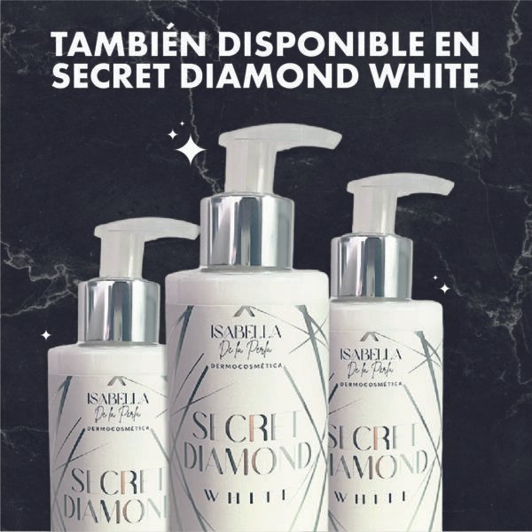 Secret Diamond presentado Secret Diamond White: siendo un brillo perlado único y resaltando el tono y la luminosidad de la piel