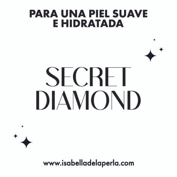 Secret Diamond White tu aliada ideal para una piel suave e hidratada
