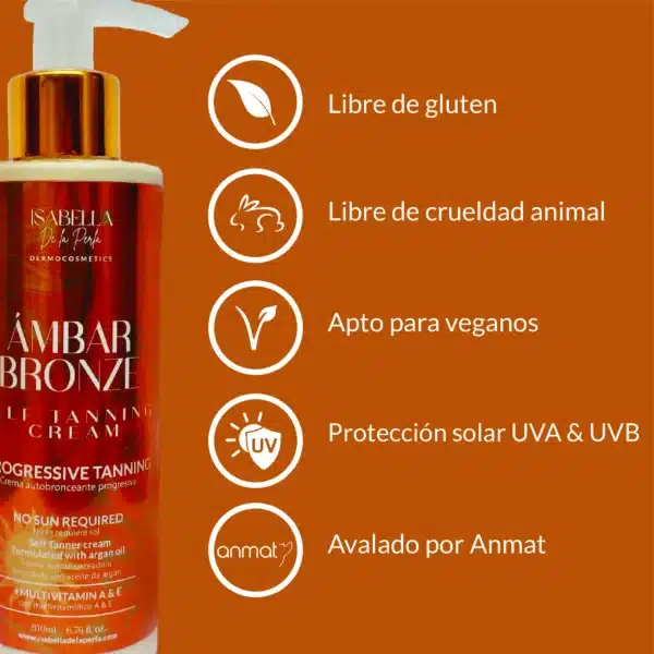 beneficios del producto autobronceante