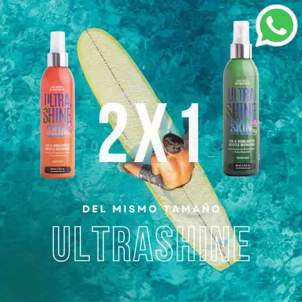 Productos Ultra Shine Skin para una piel radiante y luminosa.